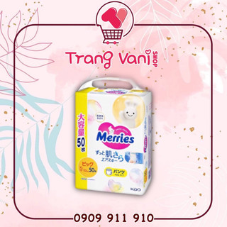 [JUMBO] Tã/Bỉm Dán/Quần Merries Nội Địa size Jumbo M74/M76/L56/L64/XL50