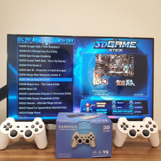 Game Stick 3D Y6 Cao Cấp Tay Cầm Xịn Cài sẵn nhiều game 3d psp ps1,... máy chơi game cầm tay không dây hdmi kết nối tivi