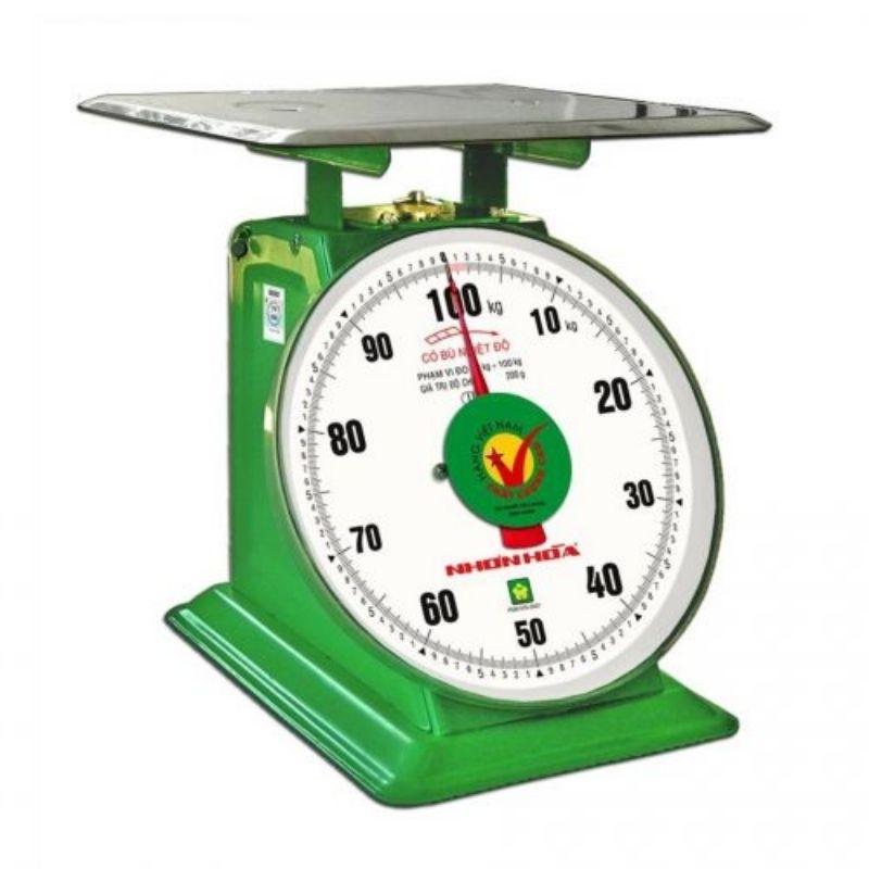 Cân đồng hồ Nhơn Hòa 100kg, chính hãng, giao hàng hỏa tốc GiaDungDangTran