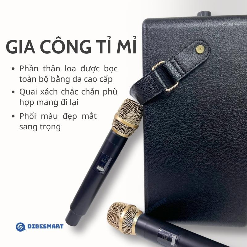 Loa Bluetooth karaoke M4203 Output 100W Bass mạnh treble rời âm thanh đỉnh cao bảo hành chính hãng - TECHHIGH