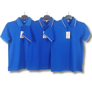 Áo thun Polo nam cổ bẻ Basic màu Xanh Coban ,vải cá sấu - không xù lông, không ra màu, thấm hút mồ hôi, form regular fit