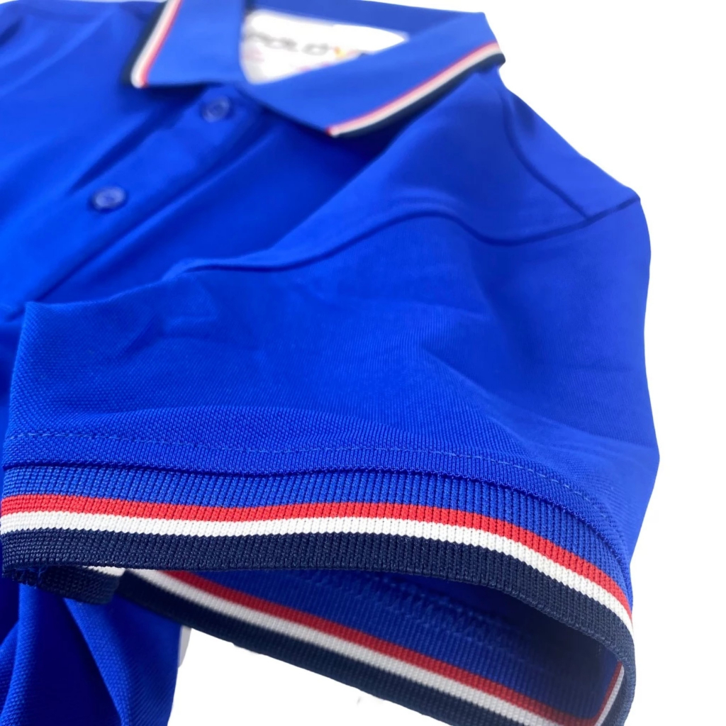 Áo thun Polo nam cổ bẻ Basic màu Xanh Coban ,vải cá sấu - không xù lông, không ra màu, thấm hút mồ hôi, form regular fit