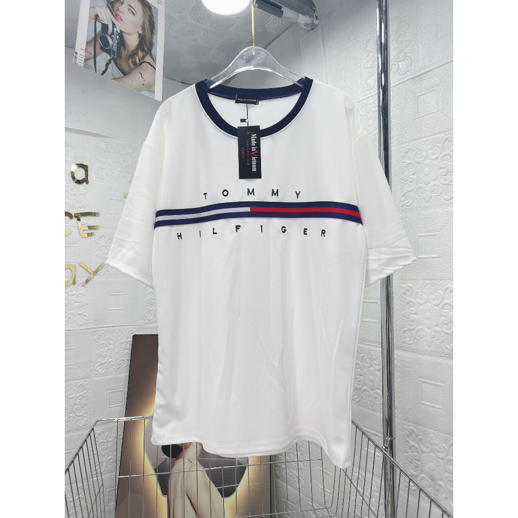 Áo phông nam nữ Tommy Hilfiger Essential Flag Logo T-Shirt Hàng Chất Lượng Cao hot nhất 2023