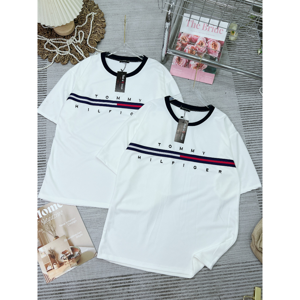 Áo phông nam nữ Tommy Hilfiger Essential Flag Logo T-Shirt Hàng Chất Lượng Cao hot nhất 2023