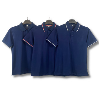 Áo thun Polo nam cổ bẻ Basic màu Xanh Navy , vải cá sấu - không xù lông, không ra màu, thấm hút mồ hôi, form regular fit