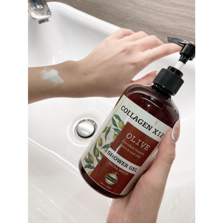 Sữa tắm Collagen x12 Olive 500ml