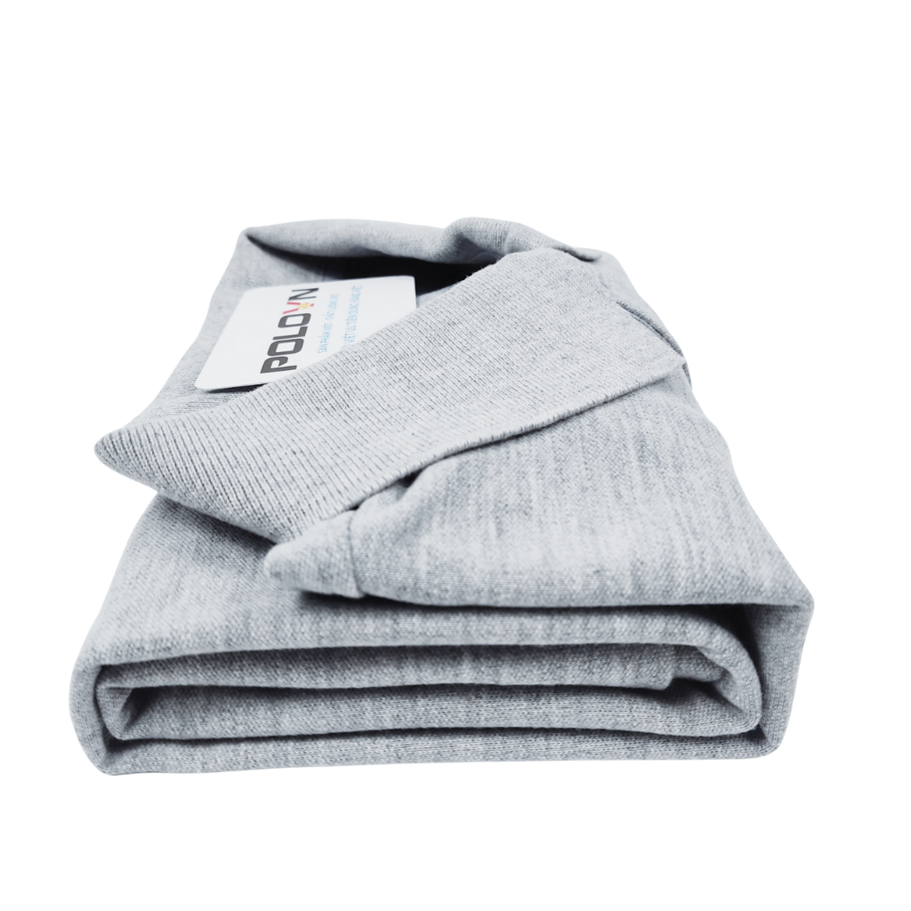 Áo thun Polo nam cổ bẻ Basic màu Xám Đen Xám Trắng, vải cá sấu - không ra màu, co giãn thoải mái, form regular fit