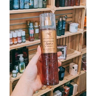 🍎 CHAMPAGNE APPLE & HONEY 🍯 Xịt thơm 236ml - Bath & Body Works via KATH