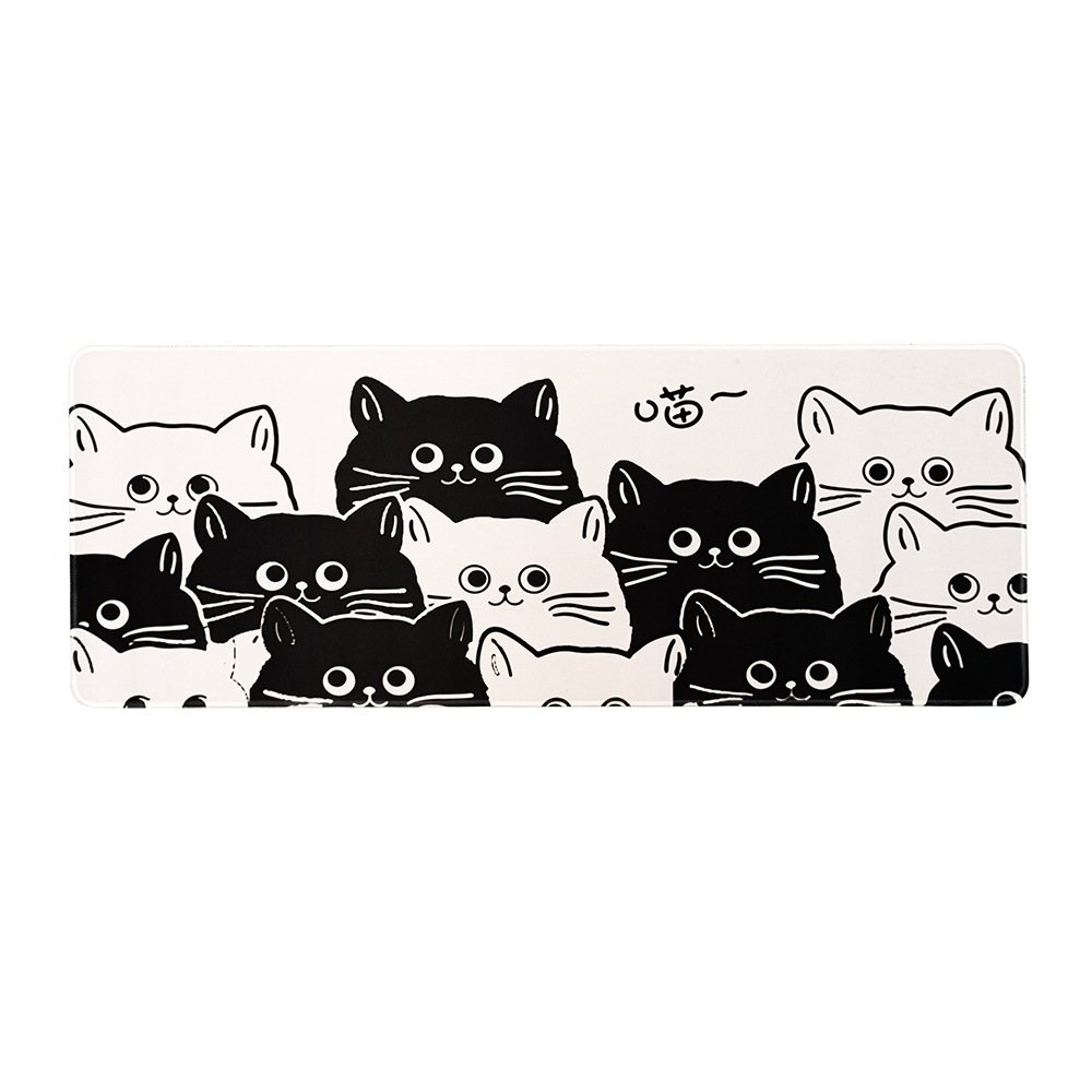 Lót chuột mèo cỡ lớn nhiều size dày dặn 3mm chống trơn trượt lót chuột máy tính 800x300mm 900x400mm 1000x500mm DoDo Gear