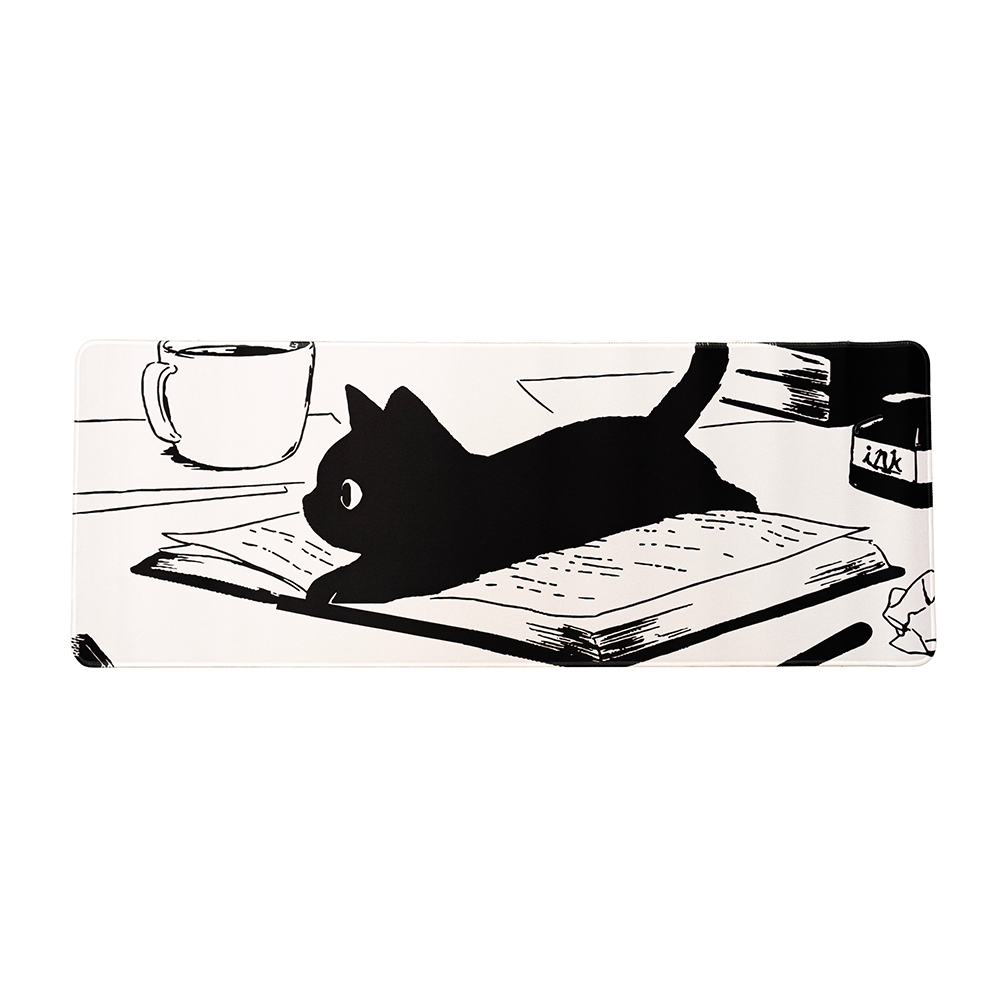 Lót chuột mèo cỡ lớn nhiều size dày dặn 3mm chống trơn trượt lót chuột máy tính 800x300mm 900x400mm 1000x500mm DoDo Gear