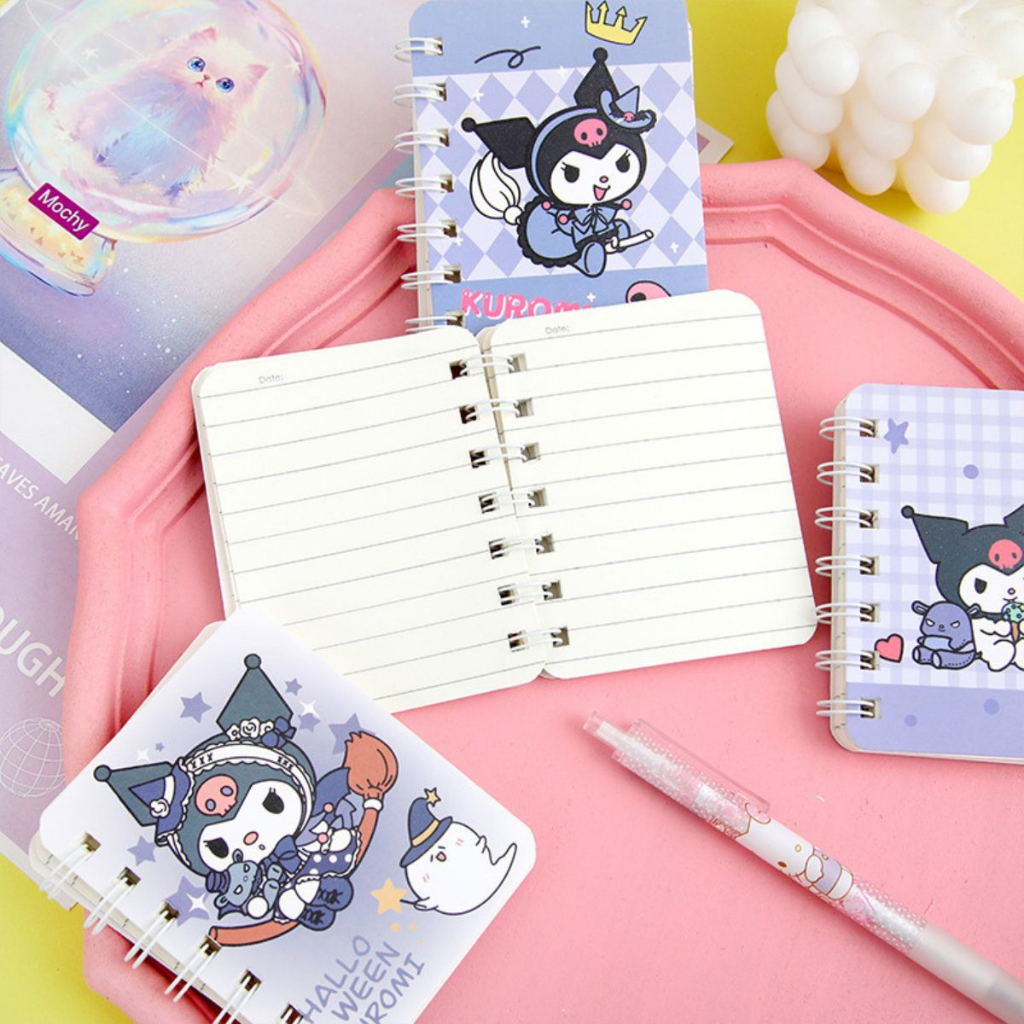 Sổ lò xo a7 sanrio 160 trang nhiều mẫu