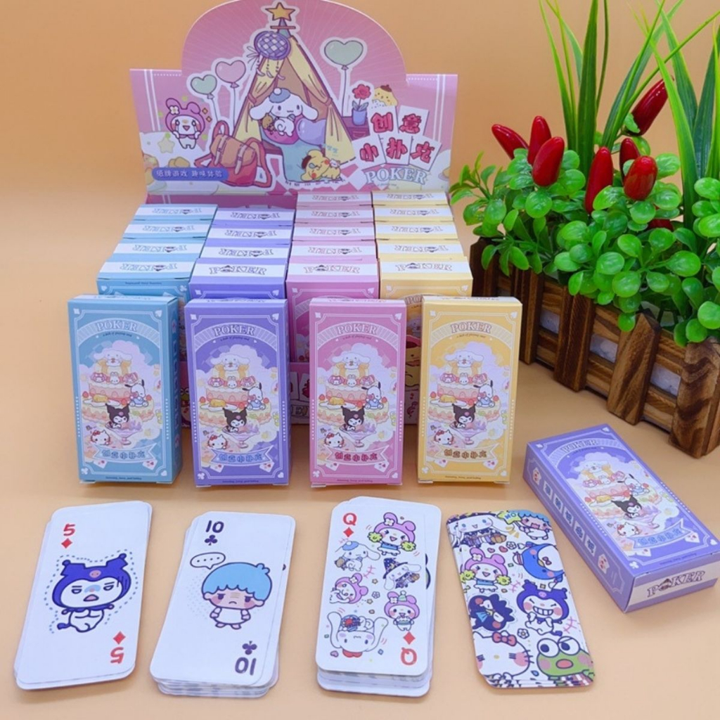 Bộ bài cute bài tây sanrio 54 lá