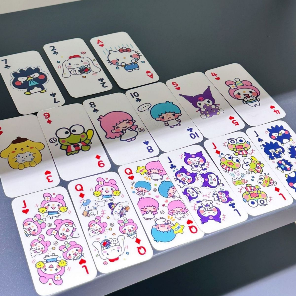 Bộ bài cute bài tây sanrio 54 lá