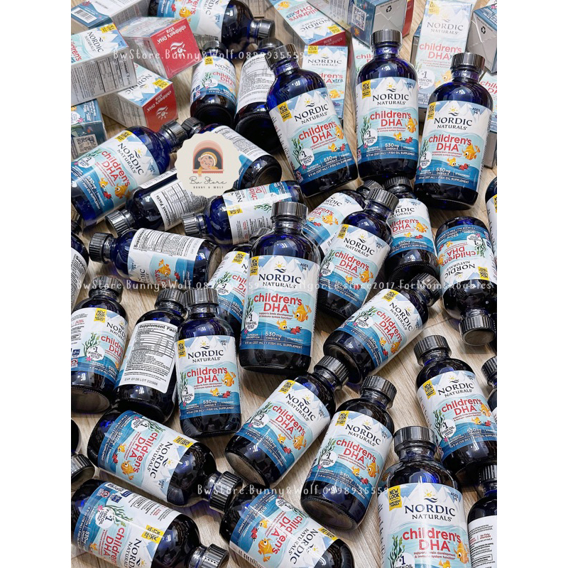 BABY's DHA / CHILDREN's DHA Nordic Naturals Mỹ cho bé - Chai 60ml / 119ml / 237ml