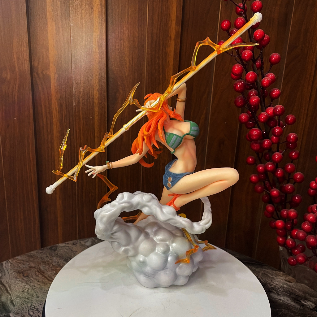 MÔ HÌNH NHÂN VẬT NAMI TRONG ANIME ONE PIECE,FIGURE, SƯU TẦM TRANG TRÍ DECOR,LIGHT STORE MOHINH