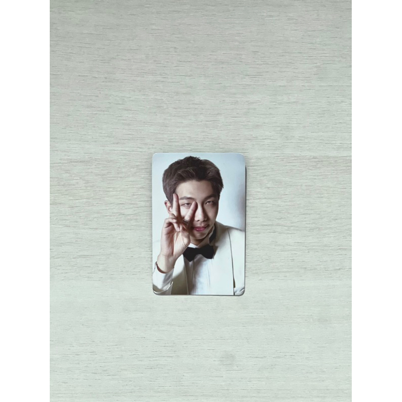 CARD BTS OFFICIAL - CARD RANDOM RM NAMJOON BTS THE FACT 2021