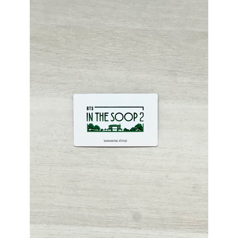 CARD BTS OFFICIAL - CARD RM NAMJOON BTS IN THE SOOP 2