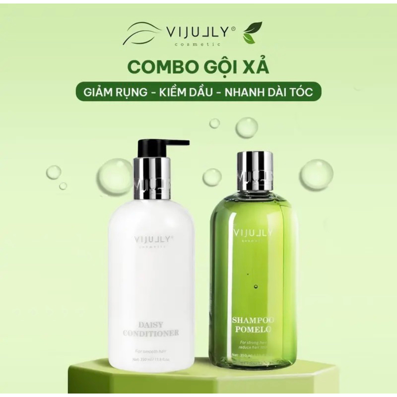 Combo gội + xả giúp ngăn ngừa rụng tóc, chống chẻ ngọn, kích thích mọc tóc nhanh