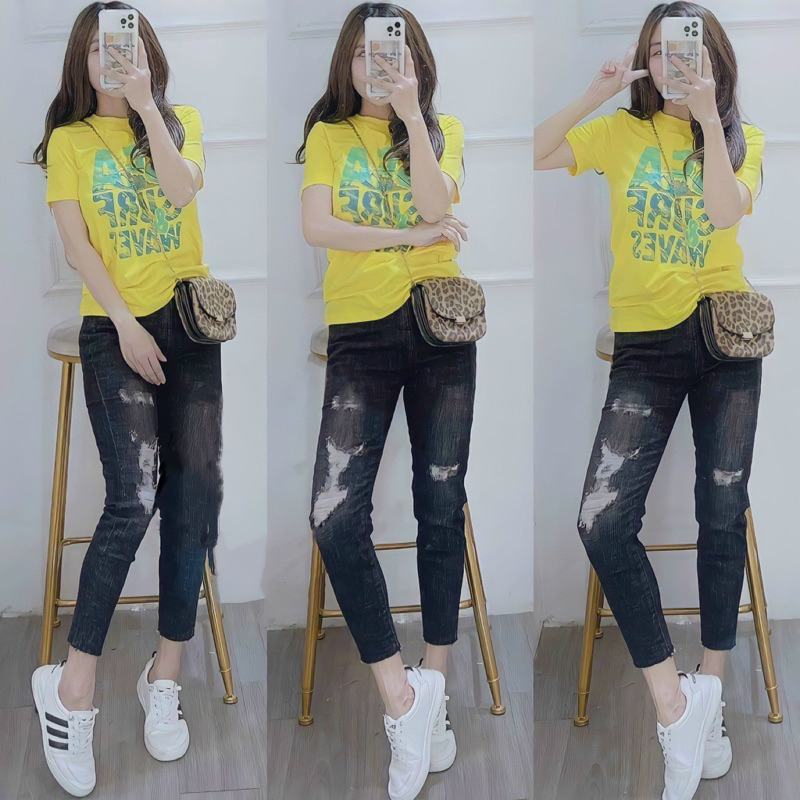 ÁO THUN GIẤY FOM RỘNG