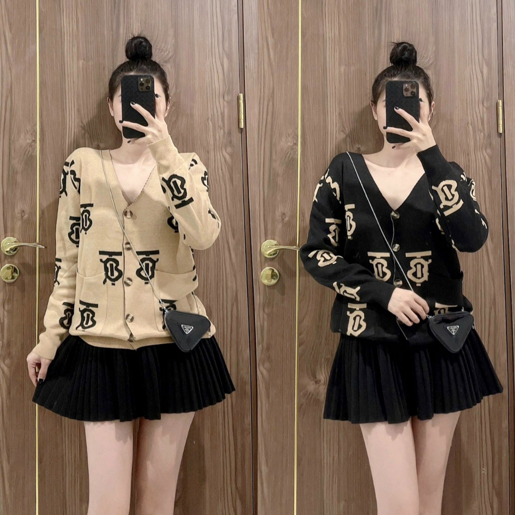 Áo Len Cadigan TB ,Dài Tay ,Phong Cách Năng Động ,T1110