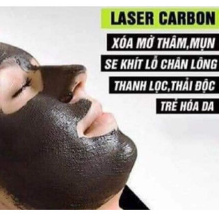 Carbon hoạt tính bắn laser trẻ hóa da tuýp 80ml, than hoạt tính laser