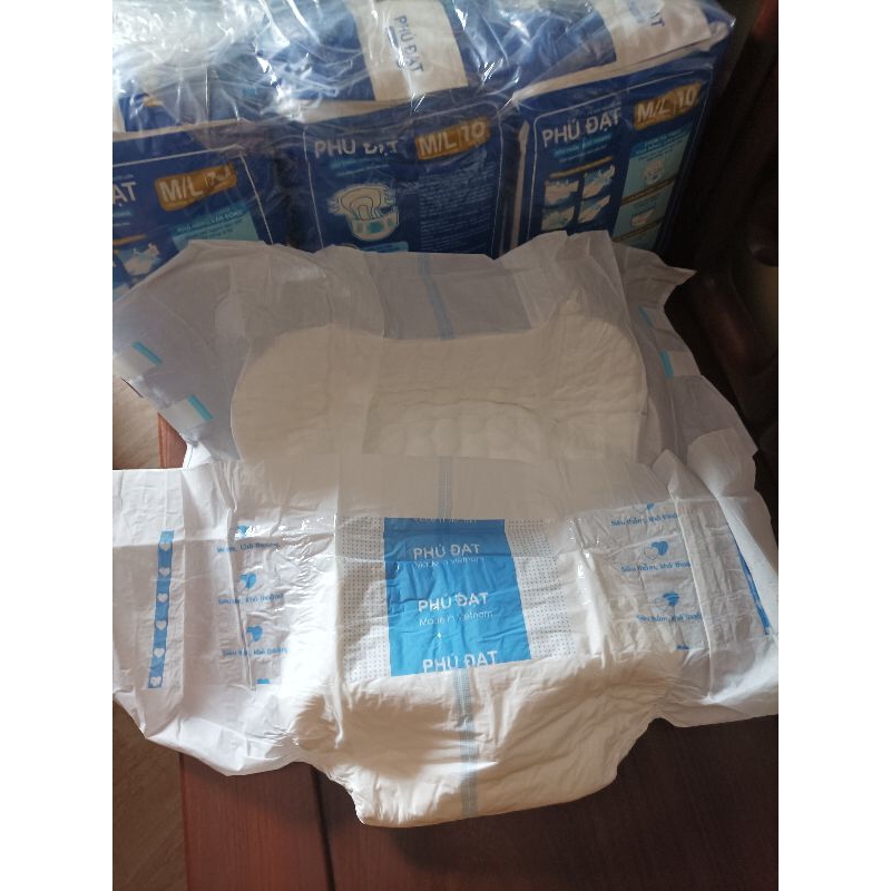 Tã bỉm dán phú đạt size XL  có vách chống chào  mềm mại siêu thấm hút