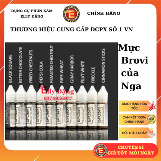 Mực phun mày brovi hữu cơ cao cấp bản nga chính hãng