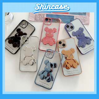 Ốp Lưng iPhone BearBrick Kaws Nổi 3D Cao Cấp, Chống Sốc, Bảo Vệ Camera - iP 6/6s/7/8/Plus/X/XS/XR/11/12/13/14/15/Pro/Max
