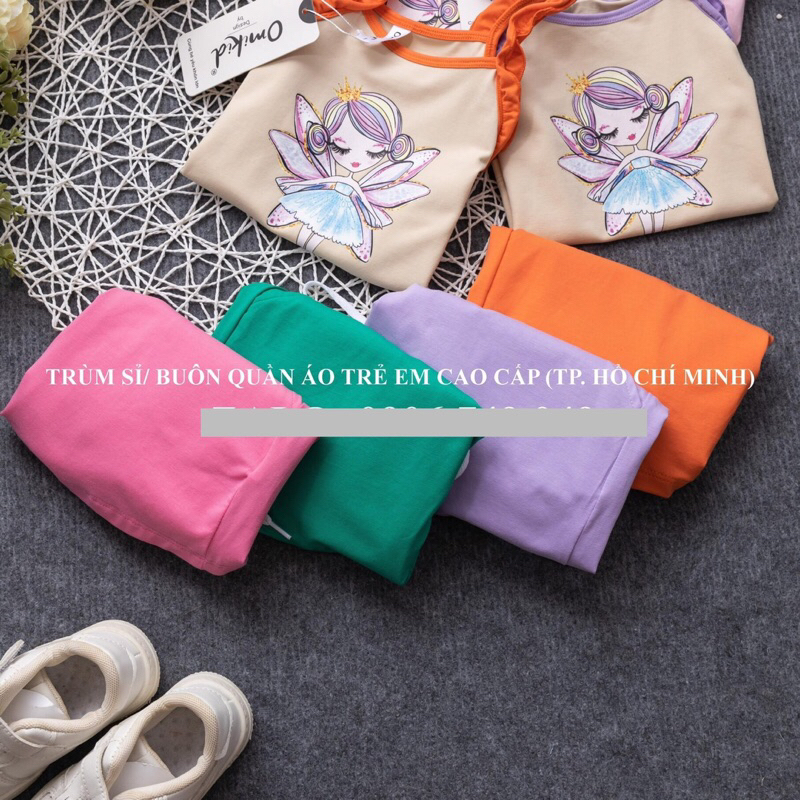 Set quần đùi áo 2 dây bé gái 8-30kg hàng cao cấp siêu đẹp