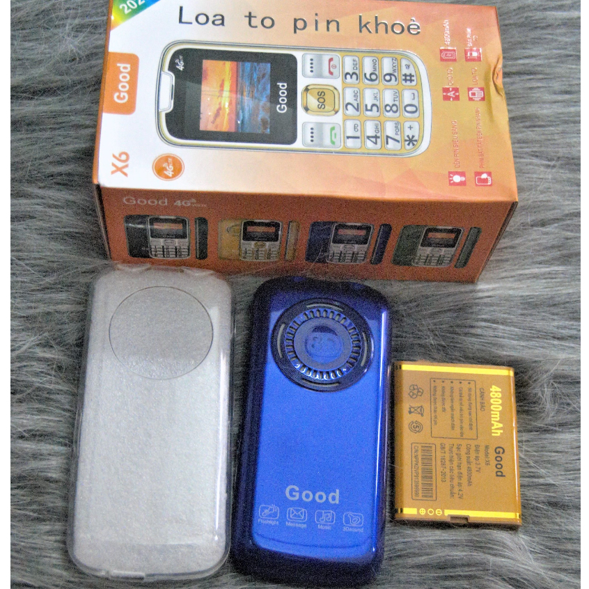 { BH 6 THÁNG } điện thoại cho người già X6 2sim. loa to sóng khỏe. BẢO HÀNH 1 ĐỔI 1 TRONG 2 THÁNG | BigBuy360 - bigbuy360.vn