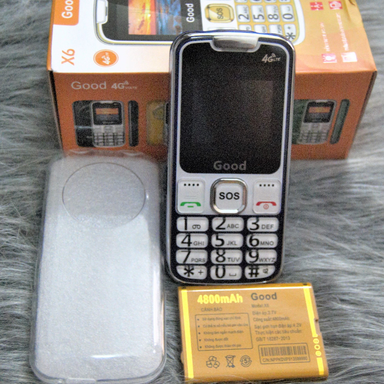 { BH 6 THÁNG } điện thoại cho người già X6 2sim. loa to sóng khỏe. BẢO HÀNH 1 ĐỔI 1 TRONG 2 THÁNG | BigBuy360 - bigbuy360.vn