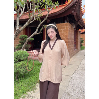 Áo lam đi chùa bình an đồng giá