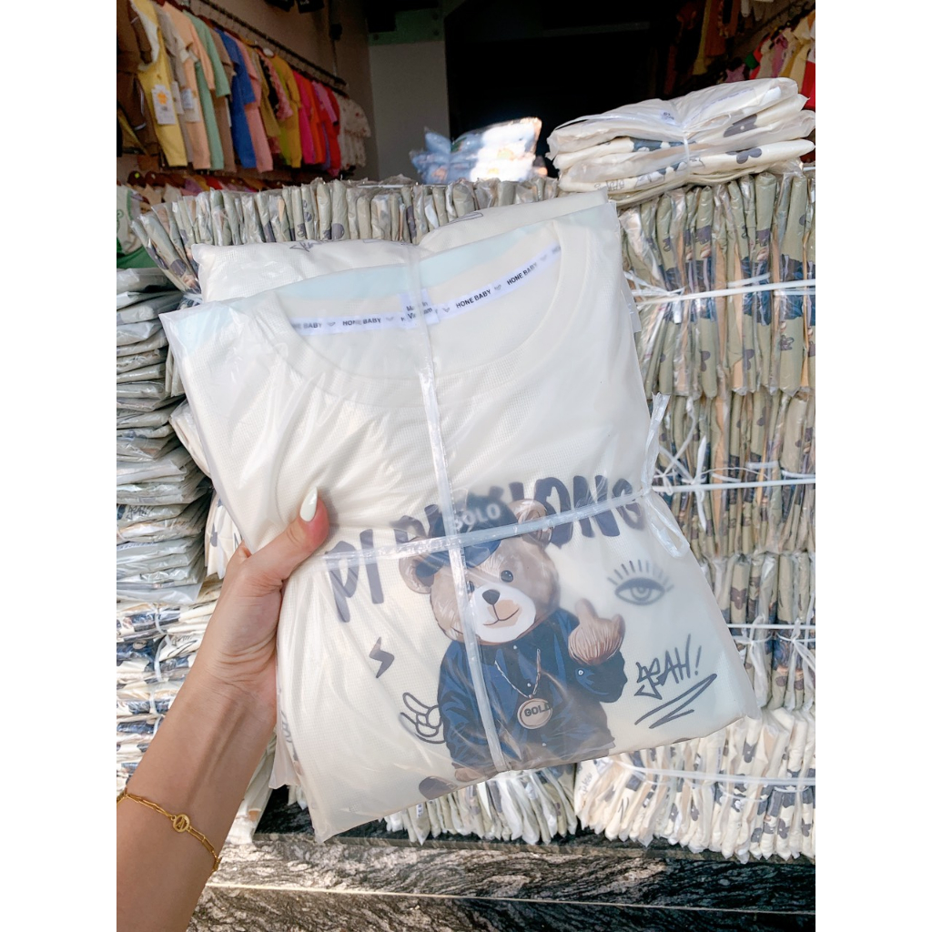 Bộ tổ ong gấu solo siêu ngầu bé trai