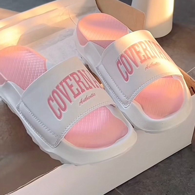 Dép Convenat hottrend 2023 màu hồng Dép covenat cong hồng
