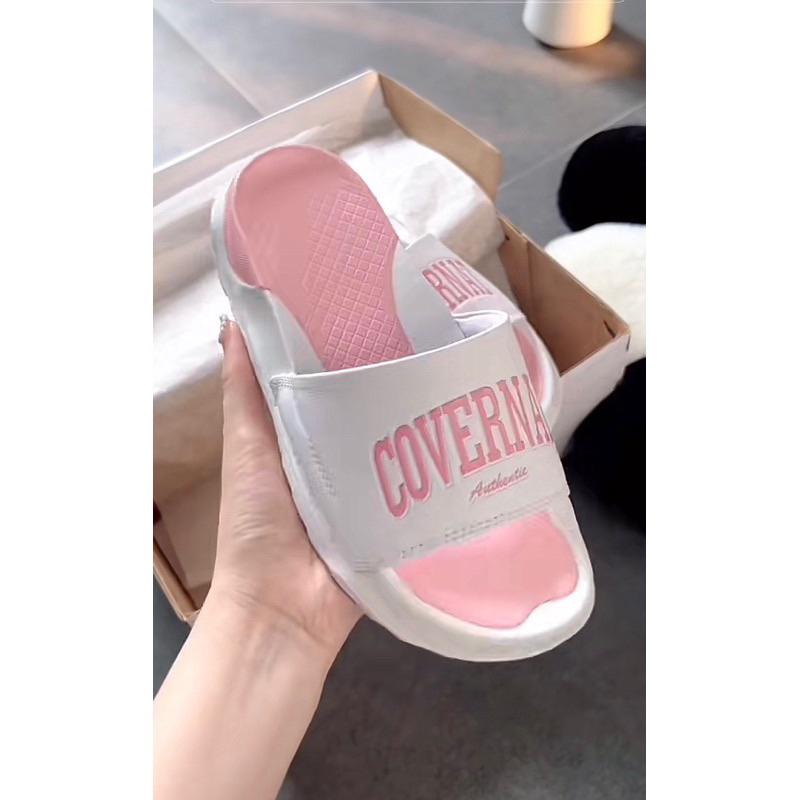 Dép Convenat hottrend 2023 màu hồng Dép covenat cong hồng