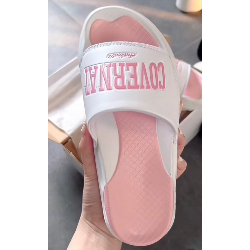 Dép Convenat hottrend 2023 màu hồng Dép covenat cong hồng