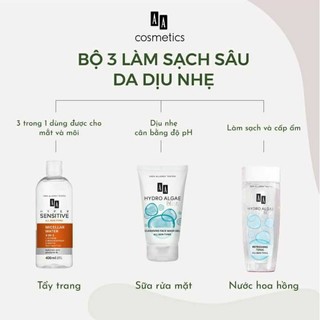 Combo bộ làm sạch của AA Cosmetic