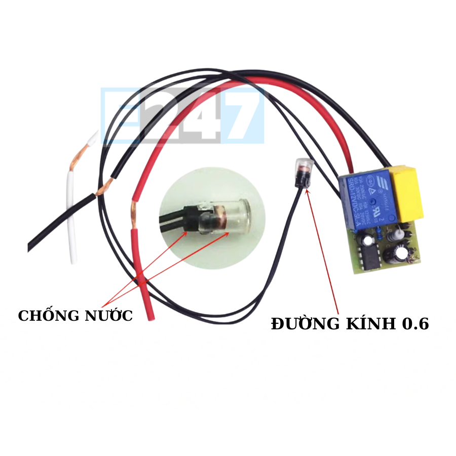 MÔ ĐUN CẢM BIẾN ÁNH SÁNG AS-10 220VAC (KHÔNG VỎ)