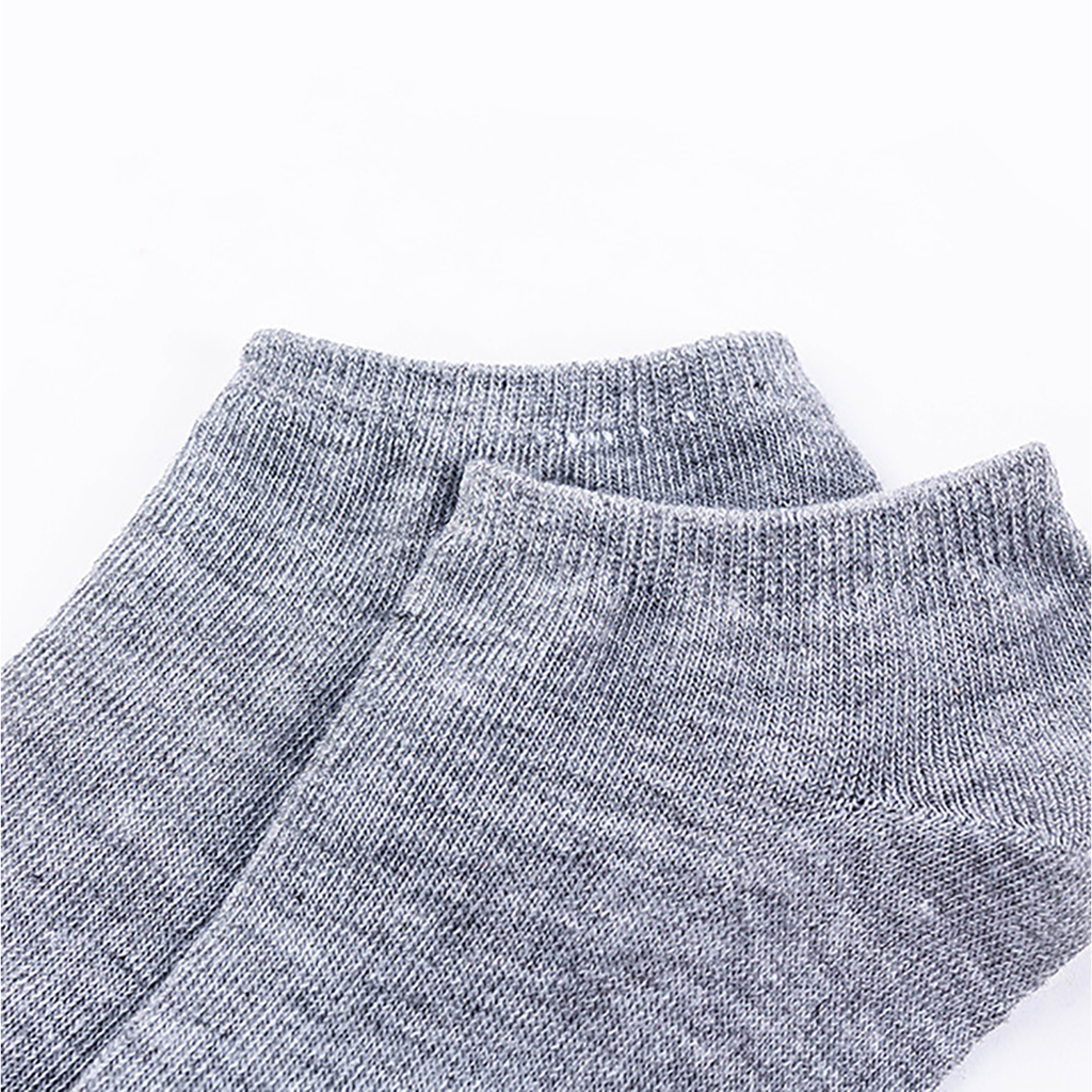 Tất vớ thấp cổ icotton màu trơn thoáng mát màu ngẫu nhiên