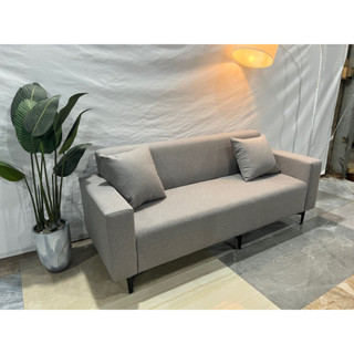   Miễn ship HN  Ghế sofa nỉ H20D1 phong cách bắc âu chân kim loại cao dễ dàng vệ sinh gầm ghế 