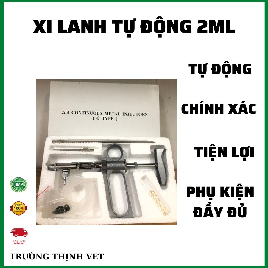 Xiilanh tự động tiêm gà vịt 2ml. Thú y Trường Thịnh