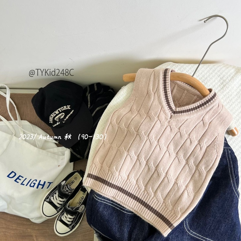 Quần áo trẻ em, Áo len cho bé, áo gile len nhiều hình đáng yêu cho bé 9-20kg A248 | Tiểu Yến KID