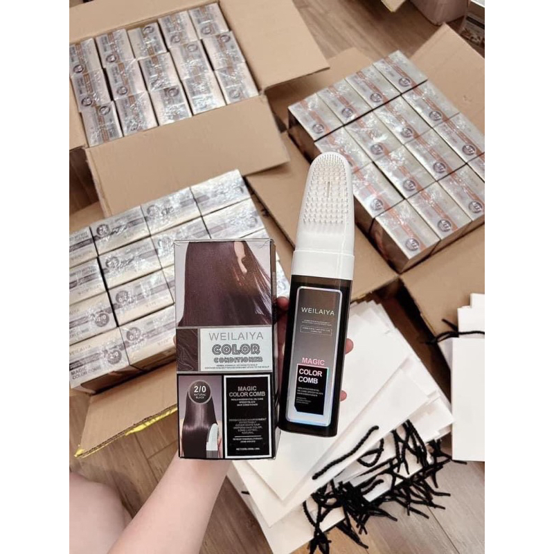 Dầu gội phủ bạc weilaiya