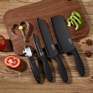 Bộ dao 5 món làm bếp Buck Black