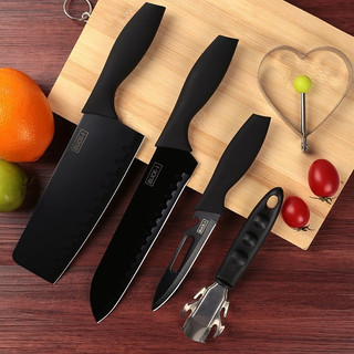 Bộ dao 5 món làm bếp Buck Black