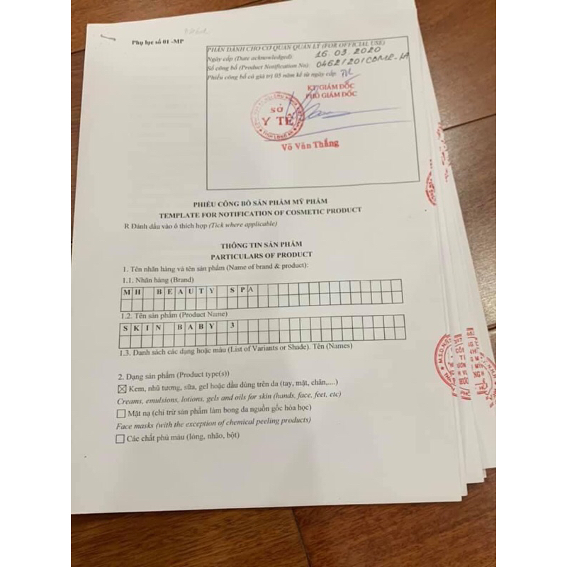 Kem Dưỡng Trắng mờ nám giảm mụn căng bóng 9-1 Retinol Cream MH Beauty Cream