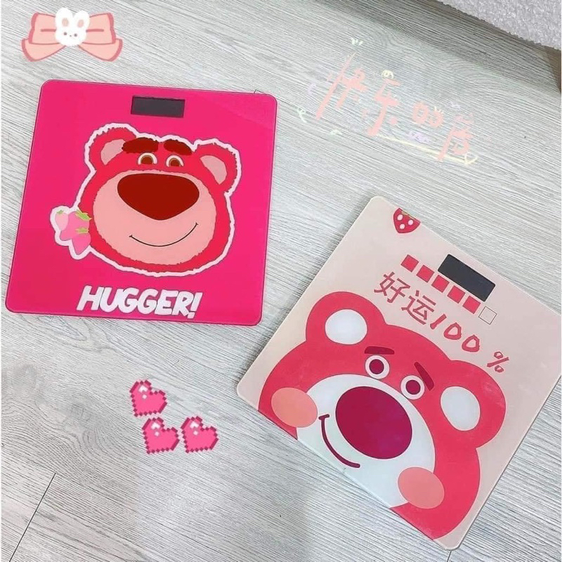 Cân Điện Tử Gấu Dâu 3 in 1