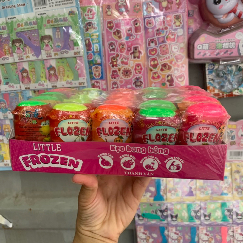 Kẹo gum bong bóng Little Foren (sỉ lốc 25 cái)
