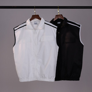 Áo Gile Silas Bepo Khóa Kéo Unisex Dù Thoáng Mát, Năng Động