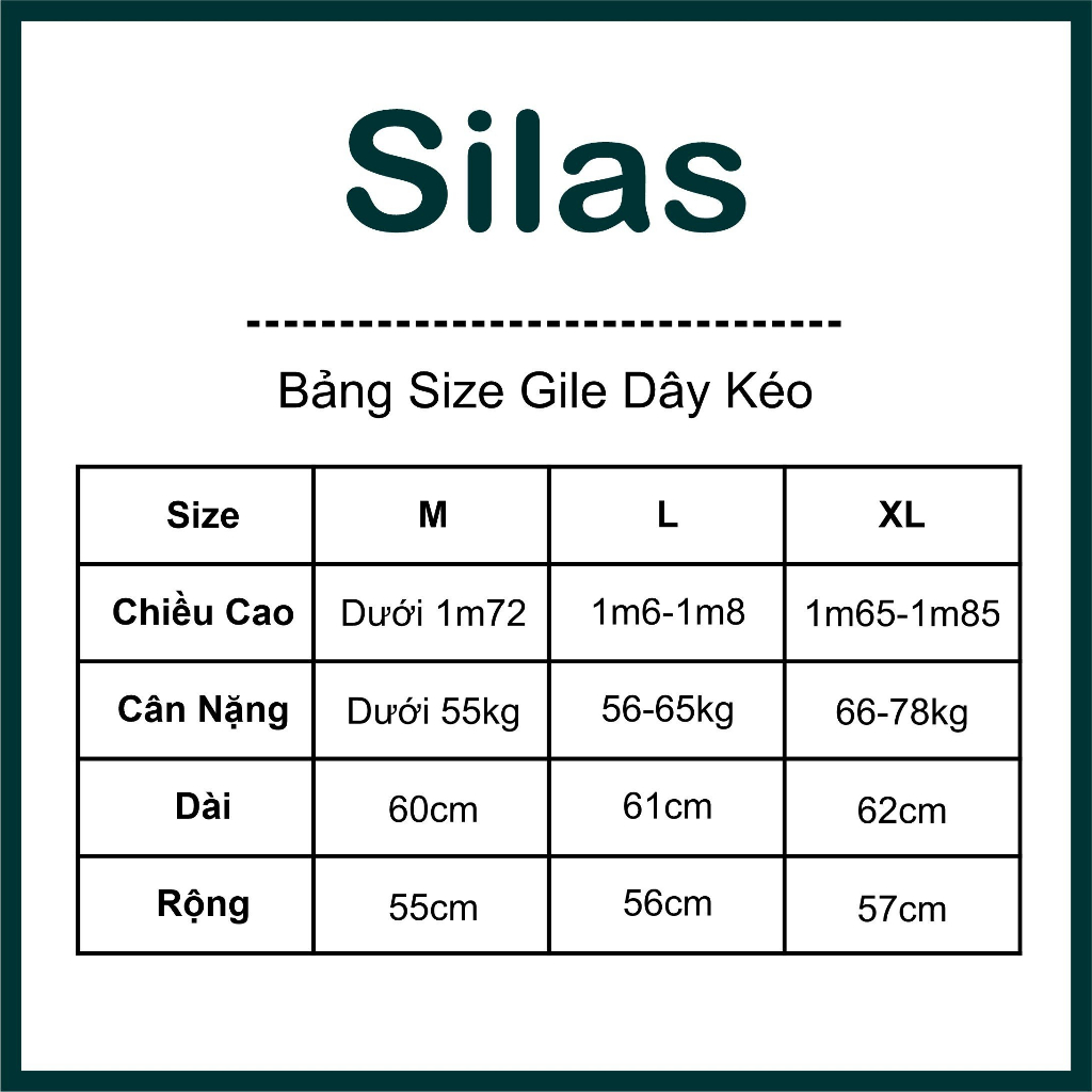 Áo Gile Silas Bepo Khóa Kéo Unisex Dù Thoáng Mát, Năng Động